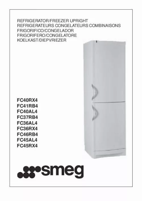 Mode d'emploi SMEG FC45AL4