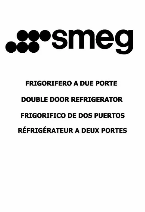 Mode d'emploi SMEG FD238A