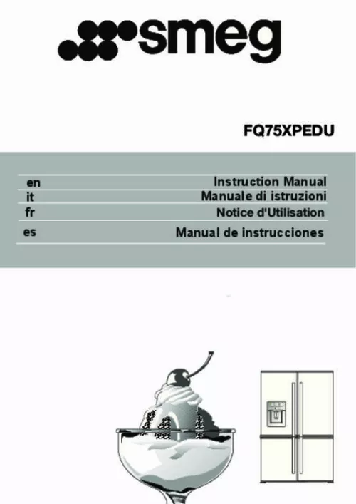 Mode d'emploi SMEG FQ75XPEDU