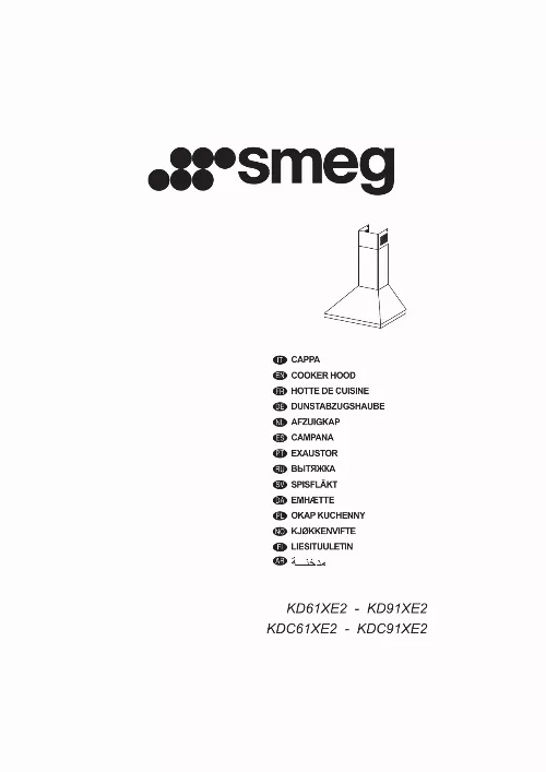 Mode d'emploi SMEG KD91XE2