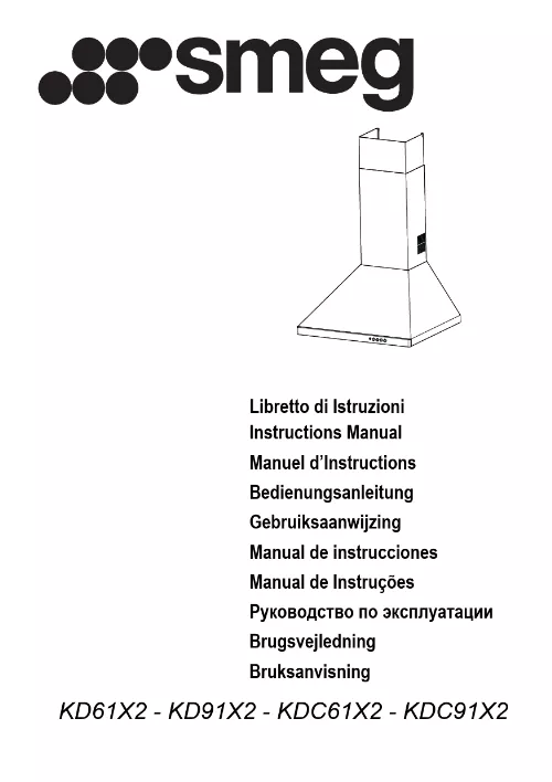 Mode d'emploi SMEG KDC61X2