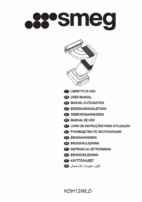 Mode d'emploi SMEG KDH12WLD