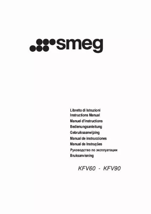 Mode d'emploi SMEG KFV90