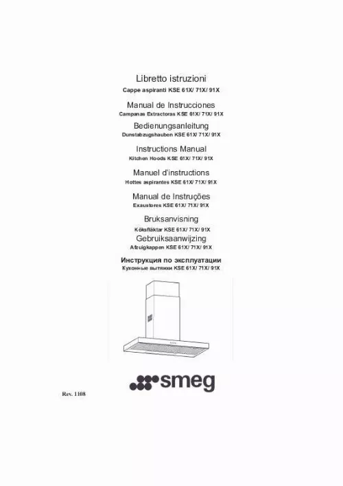 Mode d'emploi SMEG KSE61X