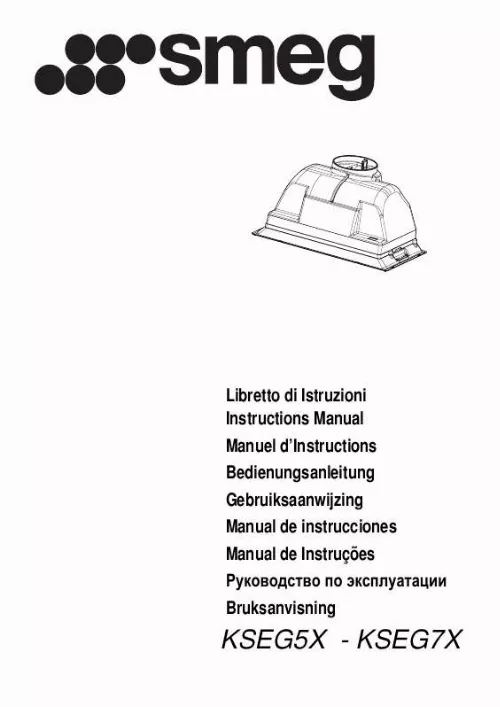 Mode d'emploi SMEG KSEG5X