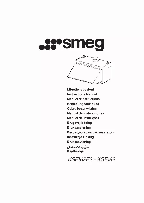 Mode d'emploi SMEG KSEI62E2