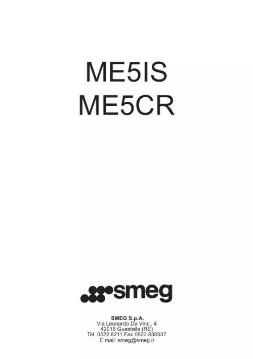 Mode d'emploi SMEG ME5IS