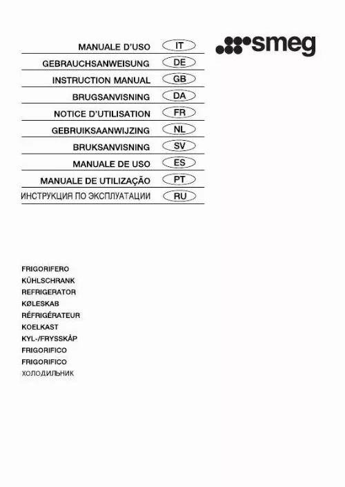 Mode d'emploi SMEG S42STRP3