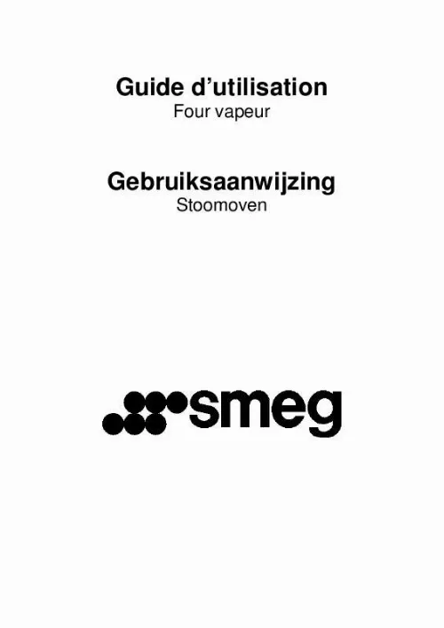 Mode d'emploi SMEG SC745VAO