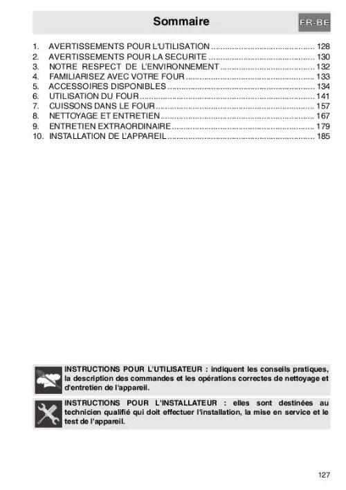 Mode d'emploi SMEG SCP108-8