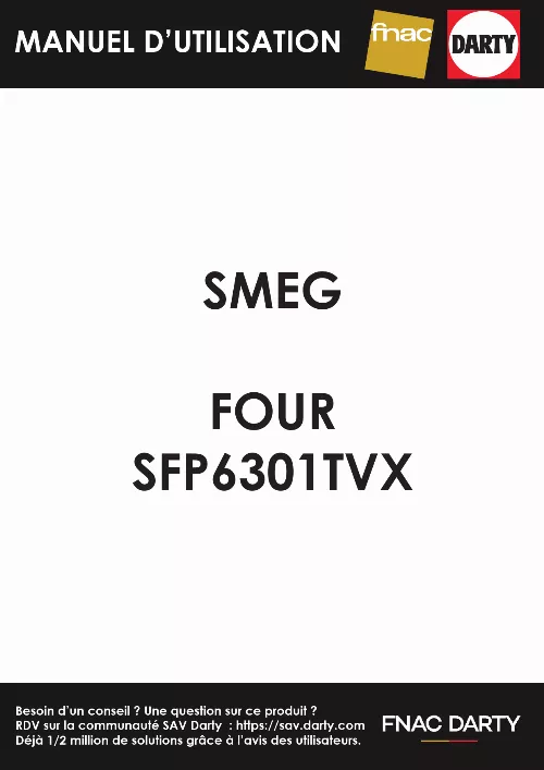 Mode d'emploi SMEG SFP6301TVN