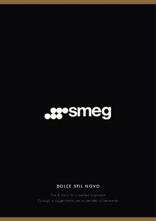 Mode d'emploi SMEG SFP6606WSTNR