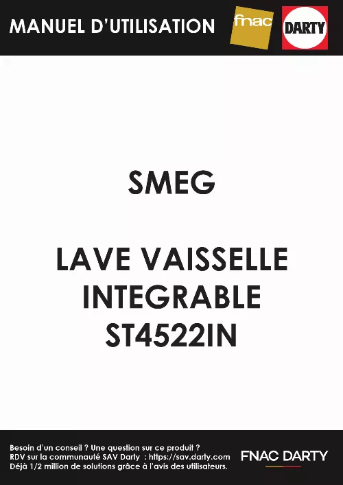 Mode d'emploi SMEG ST4522IN