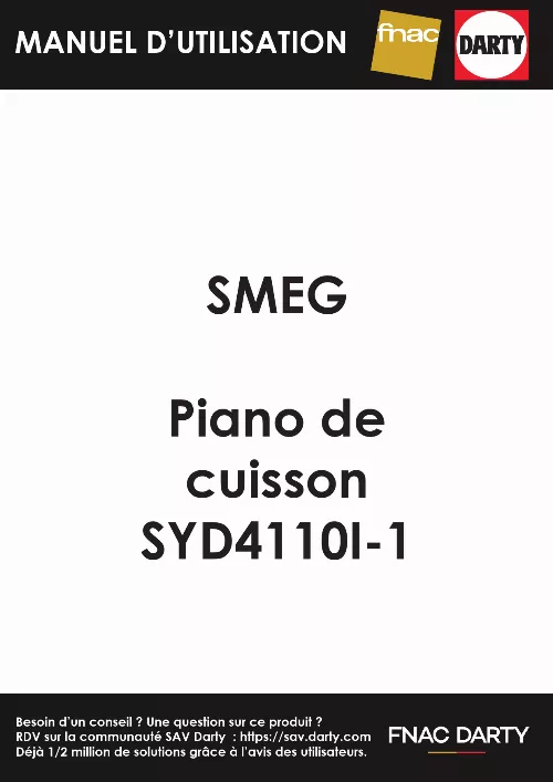 Mode d'emploi SMEG SYD4110I-1