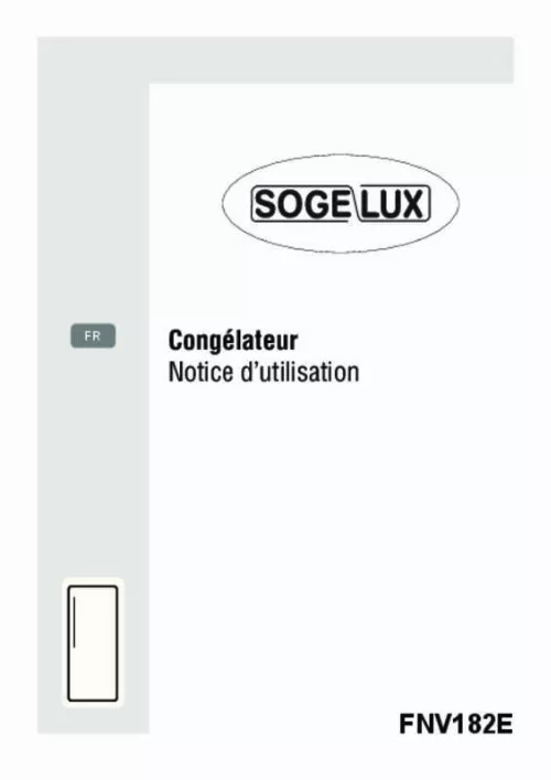 Mode d'emploi SOGELUX FNV182E
