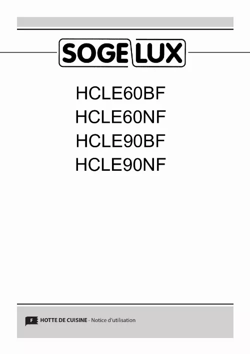 Mode d'emploi SOGELUX HCLE60NF