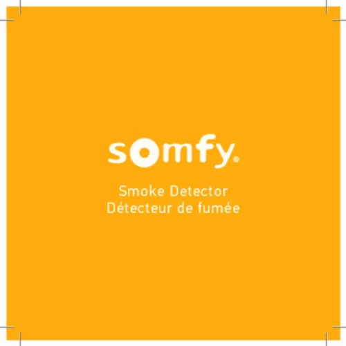 Mode d'emploi SOMFY 1870289 HOME ALARM