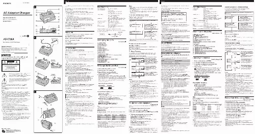 Mode d'emploi SONY ACV-700A