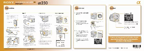 Mode d'emploi SONY DSLR-A230