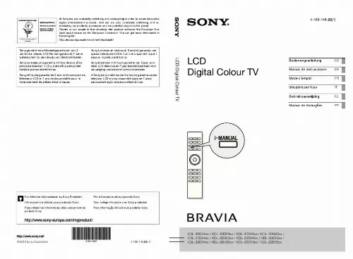 Mode d'emploi SONY RM-ED022