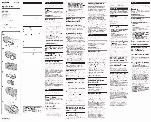 Mode d'emploi SONY SJK-P71