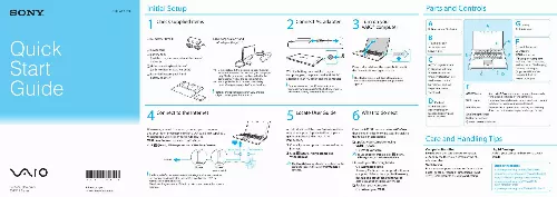 Mode d'emploi SONY VAIO SVZ131190X