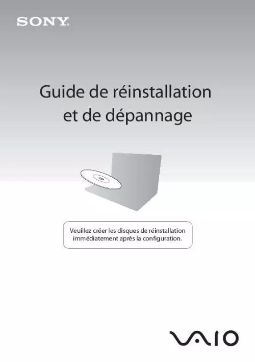 Mode d'emploi SONY VAIO VPC-M11M1E/W