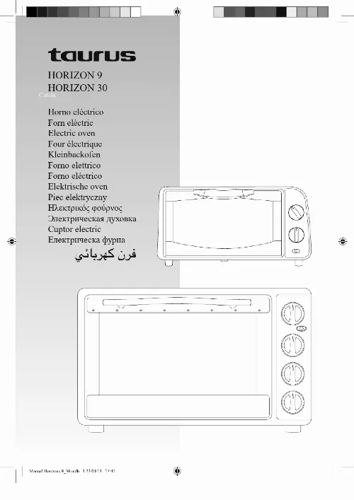 Mode d'emploi TAURUS HORIZON 30