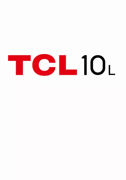 Mode d'emploi TCL DIGITAL TECHNOLOGY 10 LITE