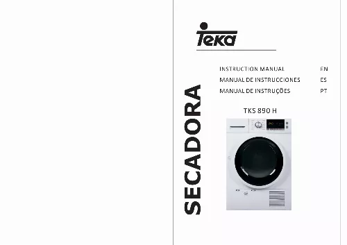 Mode d'emploi TEKA TKS890H