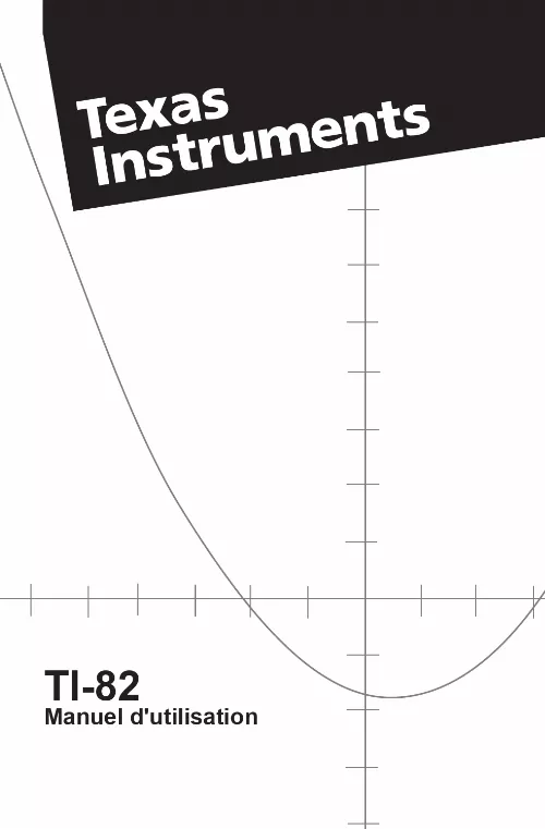 Mode d'emploi TEXAS INSTRUMENTS TI-EC5+