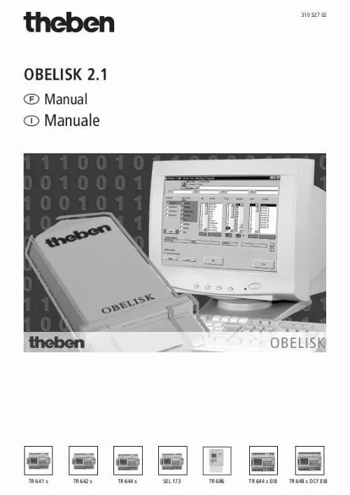 Mode d'emploi THEBEN OBELISK 2.1