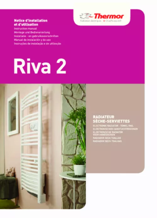 Mode d'emploi THERMOR RIVA 2