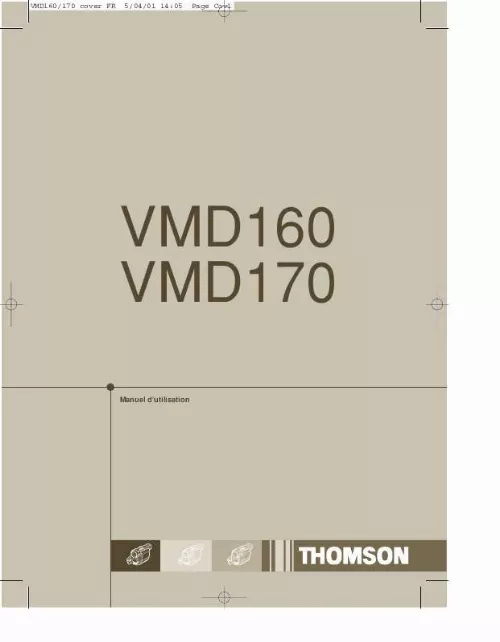 Mode d'emploi THOMSON VM170