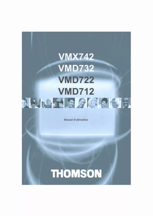 Mode d'emploi THOMSON VMD2S