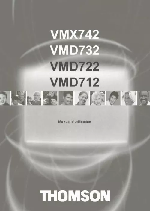 Mode d'emploi THOMSON VMX722