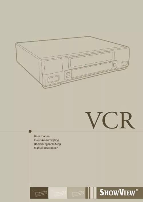 Mode d'emploi THOMSON VTH6020F