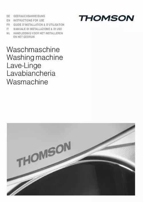 Mode d'emploi THOMSON WTT6121I