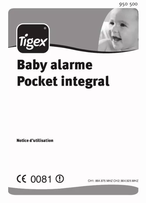 Mode d'emploi TIGEX BABY ALARME POCKET INTEGRAL