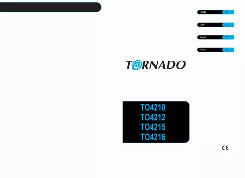 Mode d'emploi TORNADO TO4216