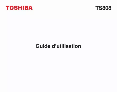 Mode d'emploi TOSHIBA TS808