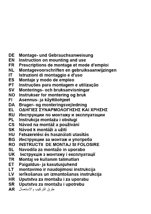 Mode d'emploi TURBOAIR CERTOSA