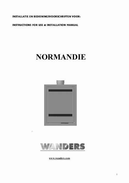 Mode d'emploi WANDERS NORMANDIE