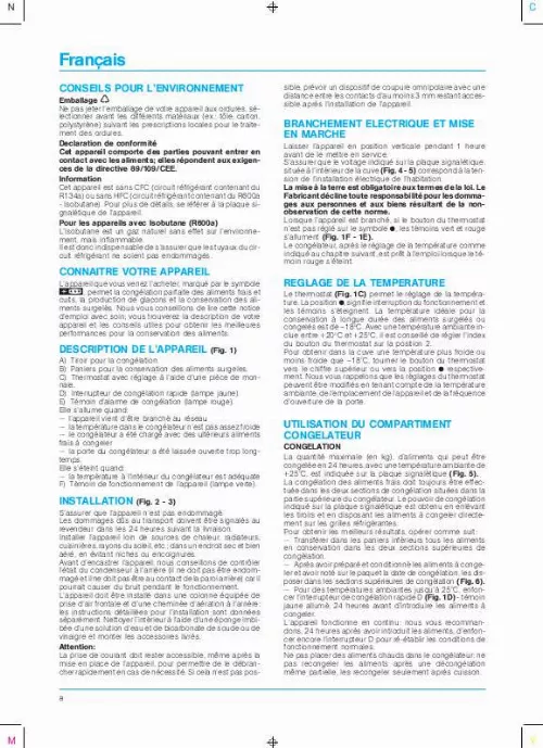 Mode d'emploi WHIRLPOOL 1CVI-88