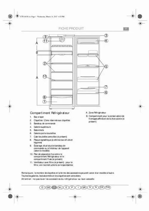 Mode d'emploi WHIRLPOOL 701 501 90