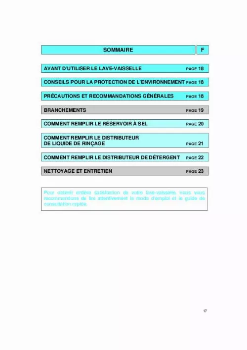 Mode d'emploi WHIRLPOOL ADG 3550 NB