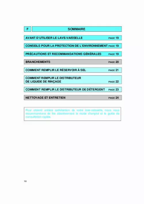 Mode d'emploi WHIRLPOOL ADP 2340 WH