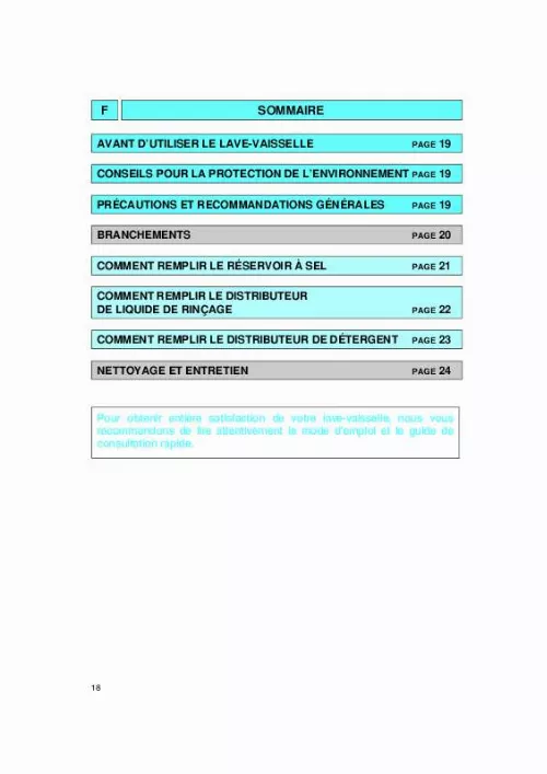 Mode d'emploi WHIRLPOOL ADP 5552 SIL