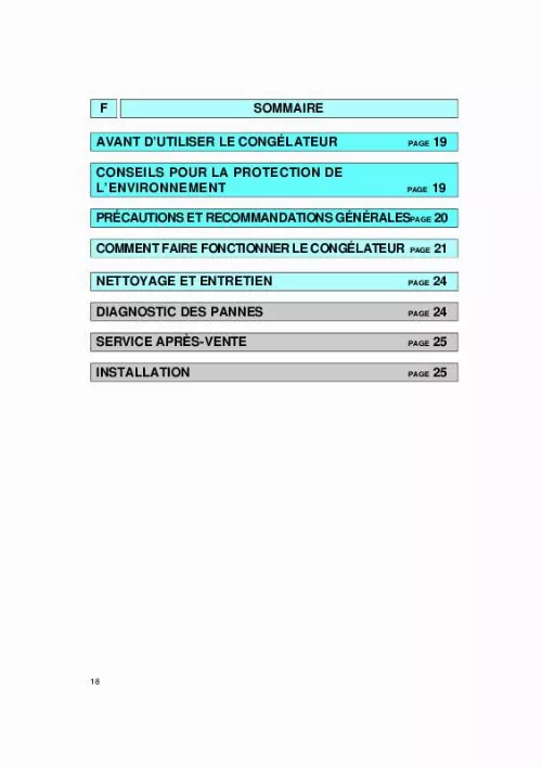 Mode d'emploi WHIRLPOOL AFG 379/G