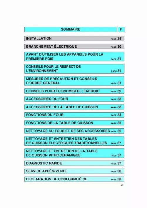 Mode d'emploi WHIRLPOOL AKF 803 WH